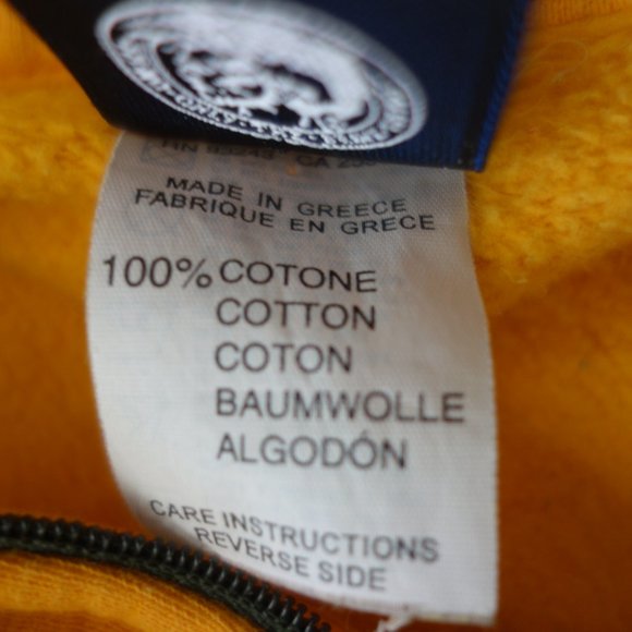 Diesel Orange & Green Made in Greece 100% Cotton Sweatshirt Size M - Picture 13 of 14